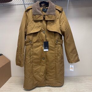 Andrew Marc Sateen Rain Jacket - S